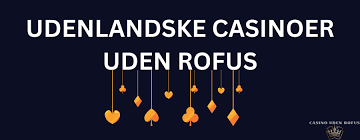 Casino uden ROFUS i Danmark - Dit Guide til Spil for Sjov Casino uden ROFUS i Danmark - Dit Guide til Spil for Sjov
